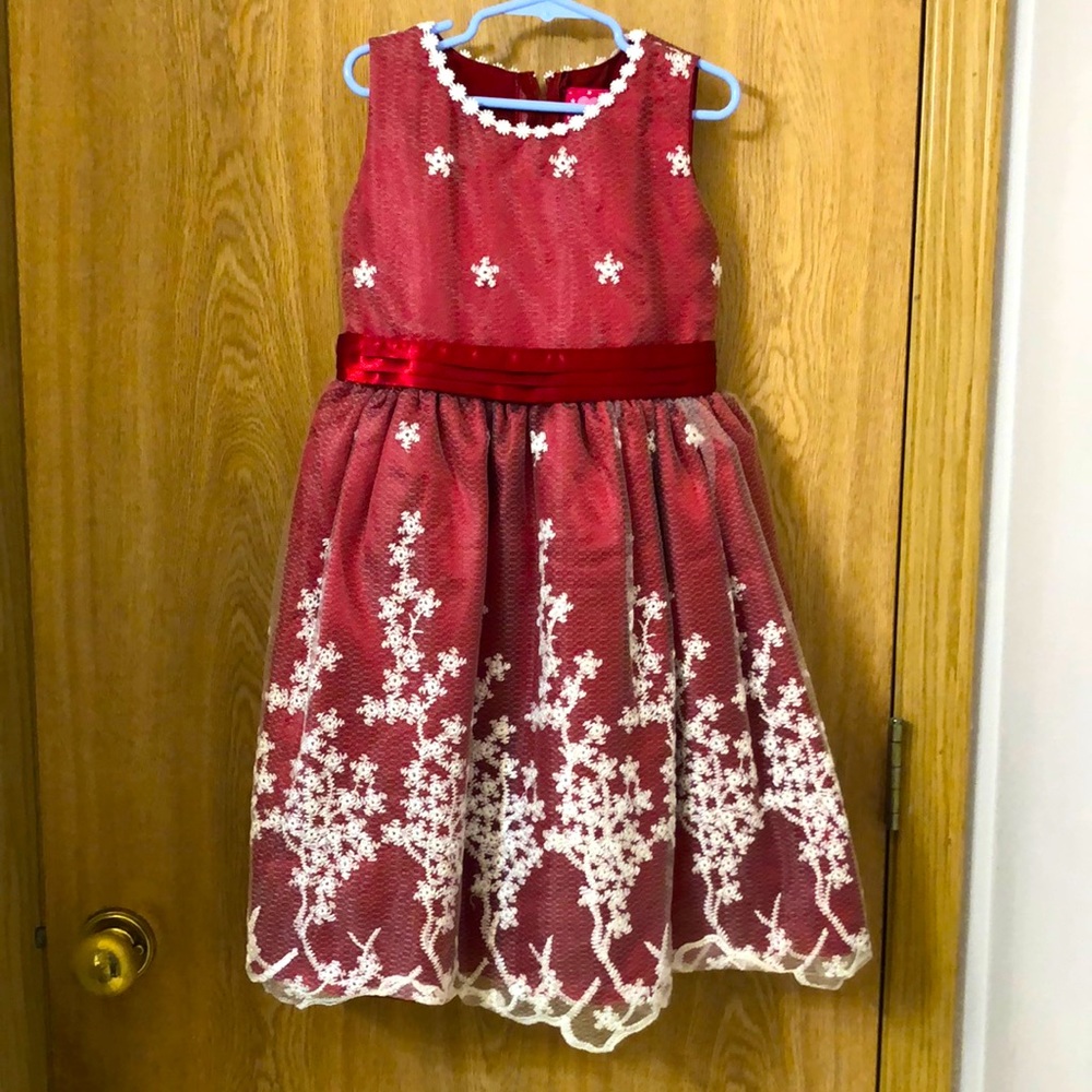 Girls Party Dress Sleeveless